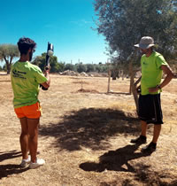 Viver Santarém EM SA visita Villa Campus paintball