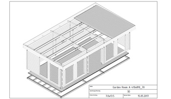 Construção de casas de madeira